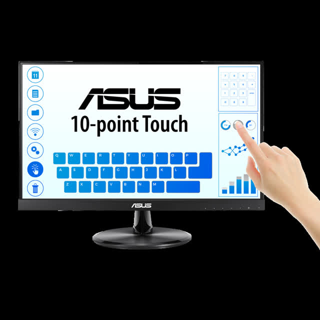 ASUS VT229H 21.5 inch Full HD IPS 10-point touchscreen monitor