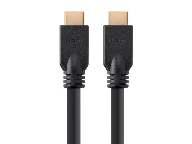 Monoprice high speed HDMI cable, 25 feet, black