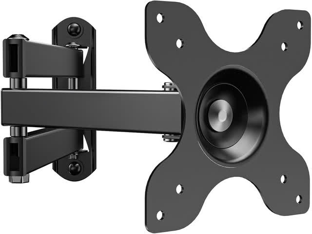 WALI full-motion articulating wall mount for 13 to 32 inch monitors